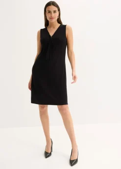 Vestido camisero con lazo