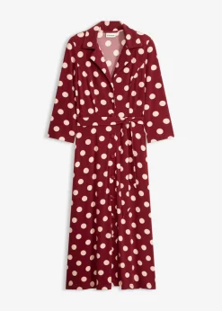 Vestido camisero con lazo (2 piezas)