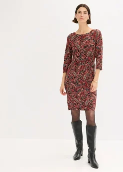 Vestido camisero con patrón  paisley