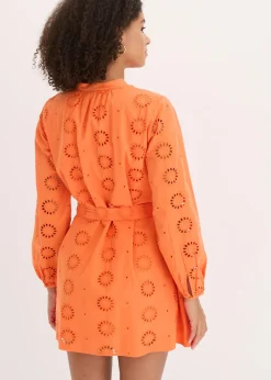 Vestido camisero de algodón orgánico puro