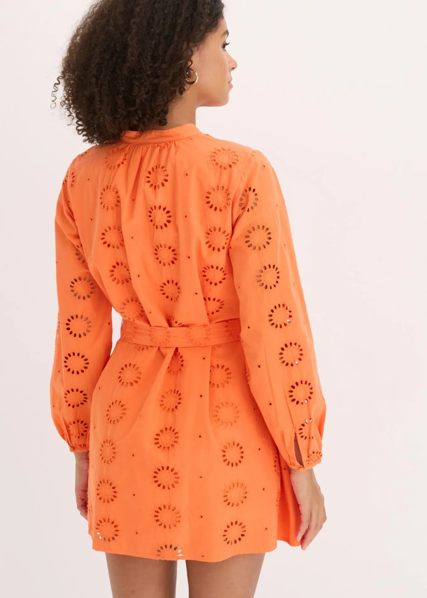 Vestido camisero de algodón orgánico puro
