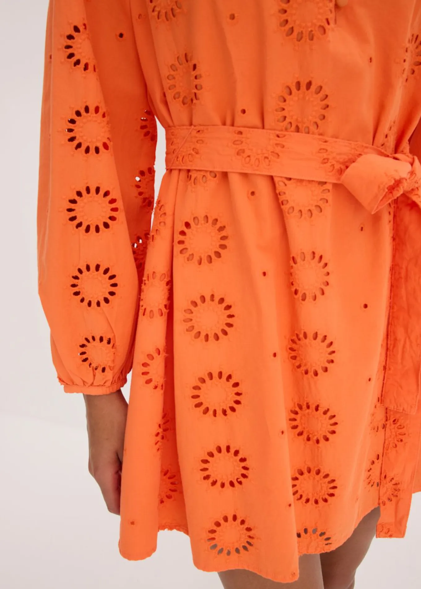 Vestido camisero de algodón orgánico puro