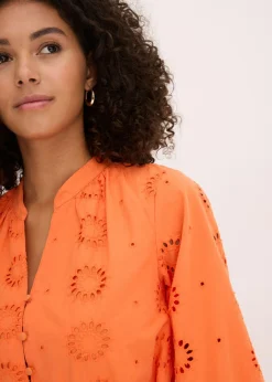 Vestido camisero de algodón orgánico puro