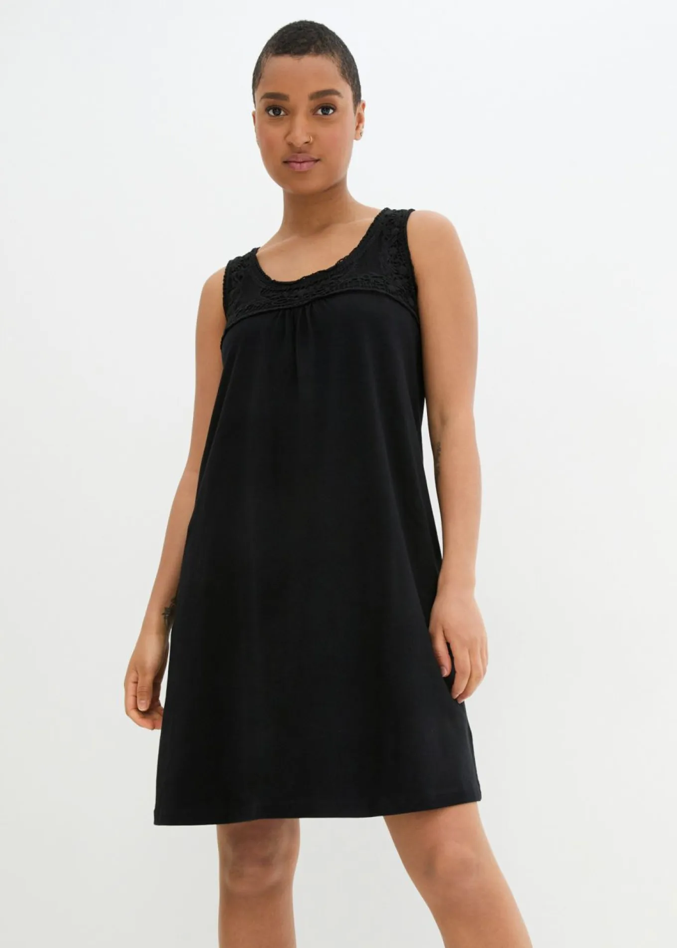 Vestido camisero de algodón orgánico puro