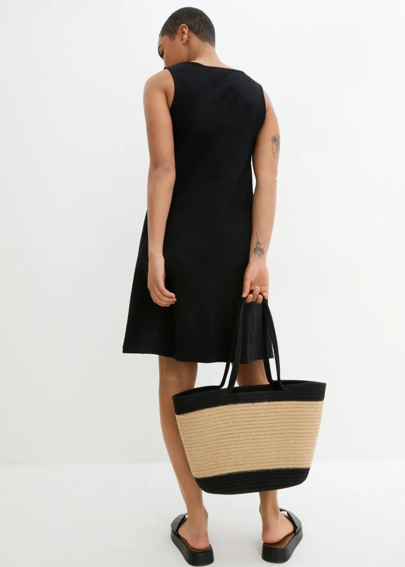 Vestido camisero de algodón orgánico puro