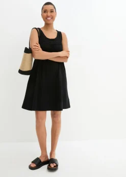 Vestido camisero de algodón orgánico puro