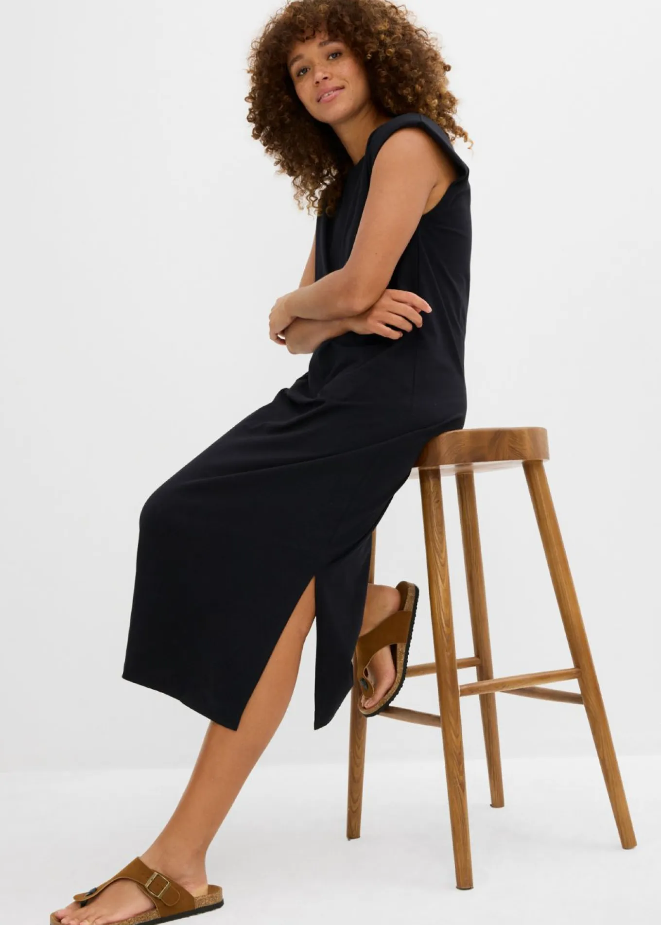 Vestido camisero de algodón orgánico puro