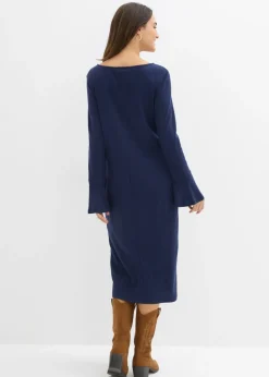 Vestido camisero de algodón puro
