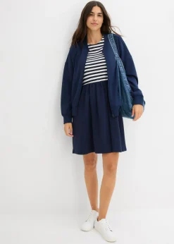 Vestido camisero de algodón puro