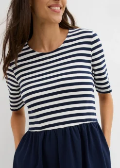 Vestido camisero de algodón puro