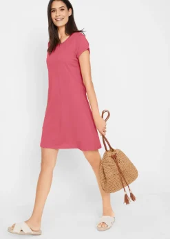 Vestido camisero de algodón orgánico puro