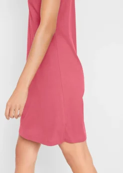 Vestido camisero de algodón orgánico puro
