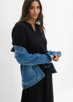 Vestido camisero de algodón puro