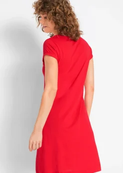 Vestido camisero de algodón orgánico puro