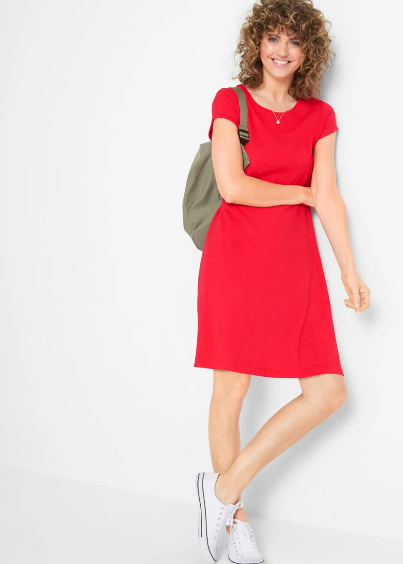 Vestido camisero de algodón orgánico puro