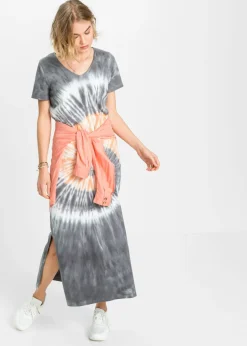 Vestido camisero de algodón puro