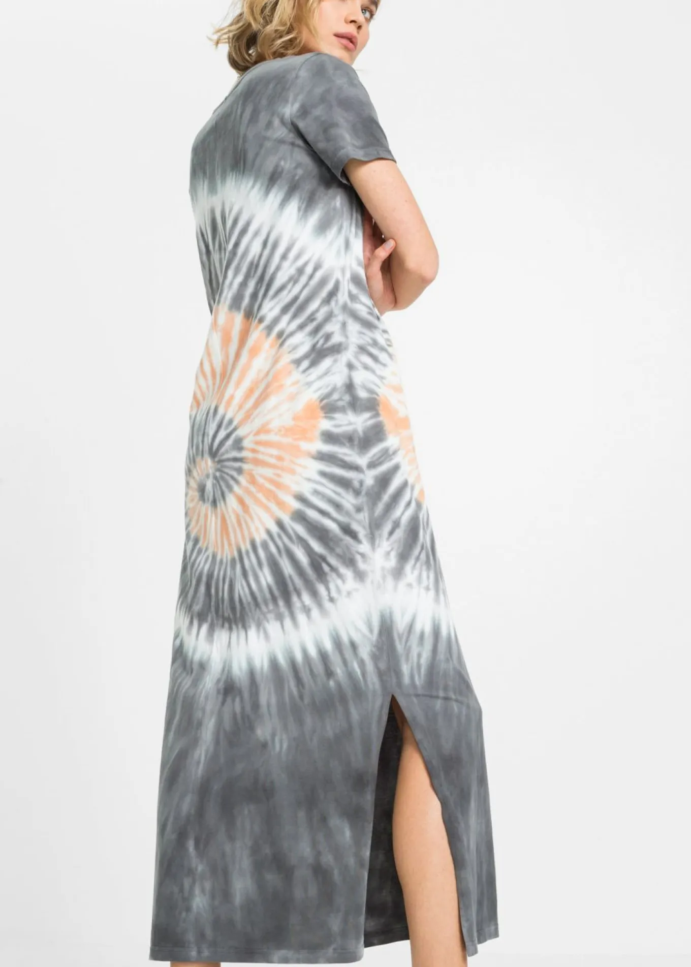 Vestido camisero de algodón puro