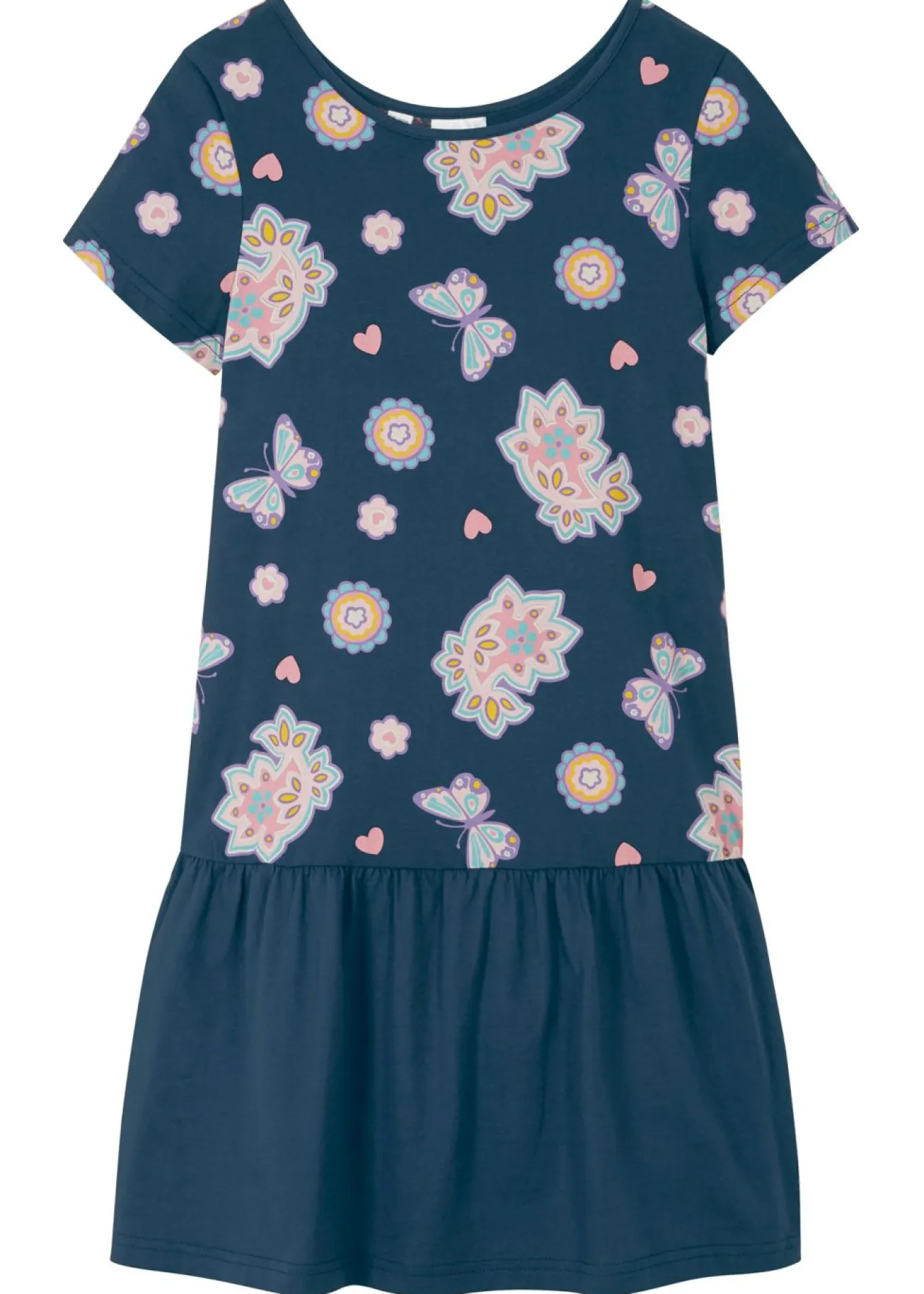 Vestido camisero de algodón orgánico puro