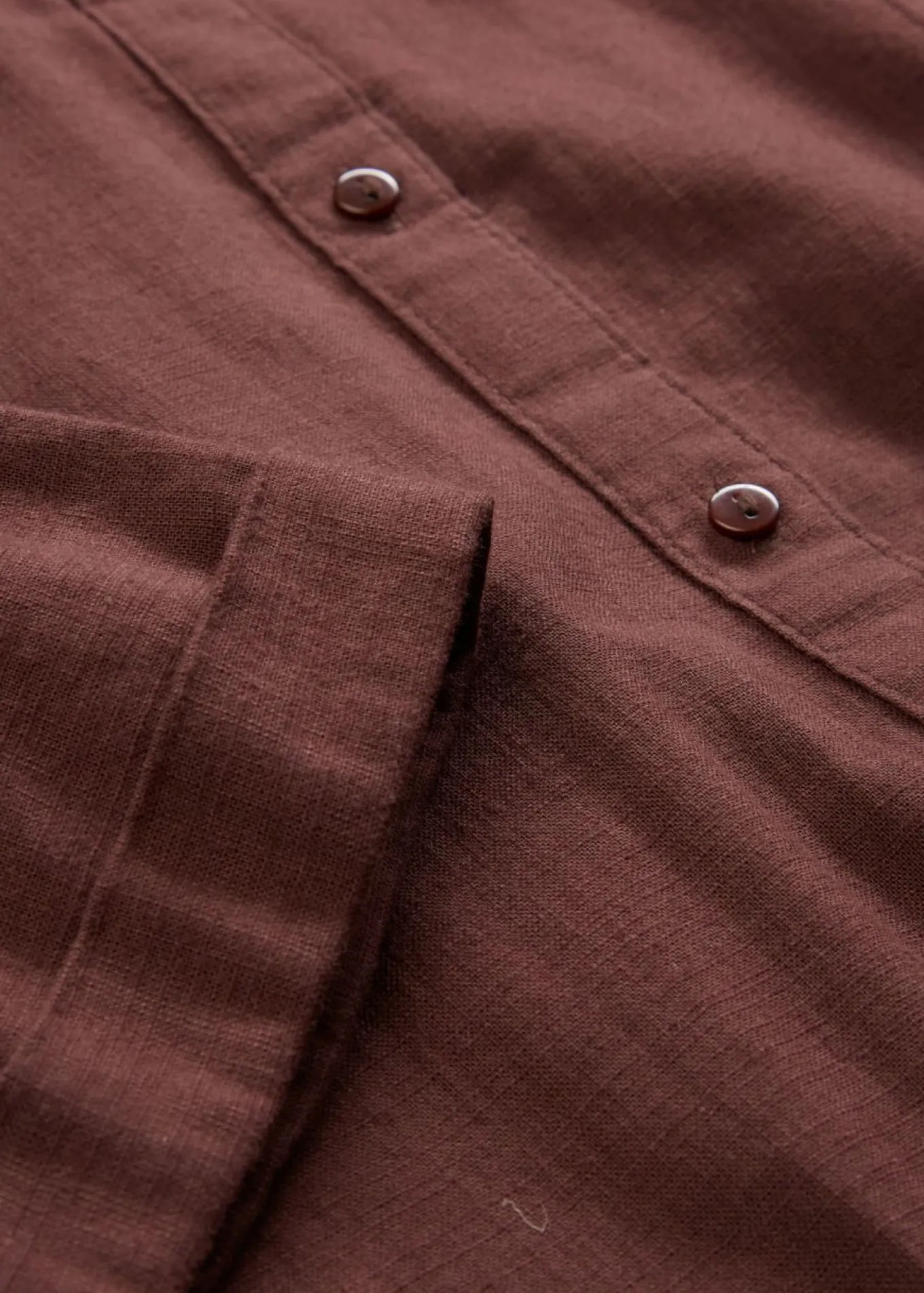 Vestido camisero de algodón puro