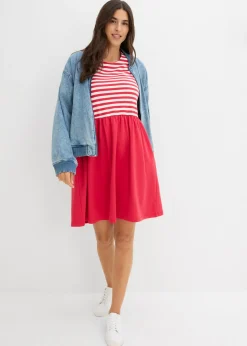 Vestido camisero de algodón puro