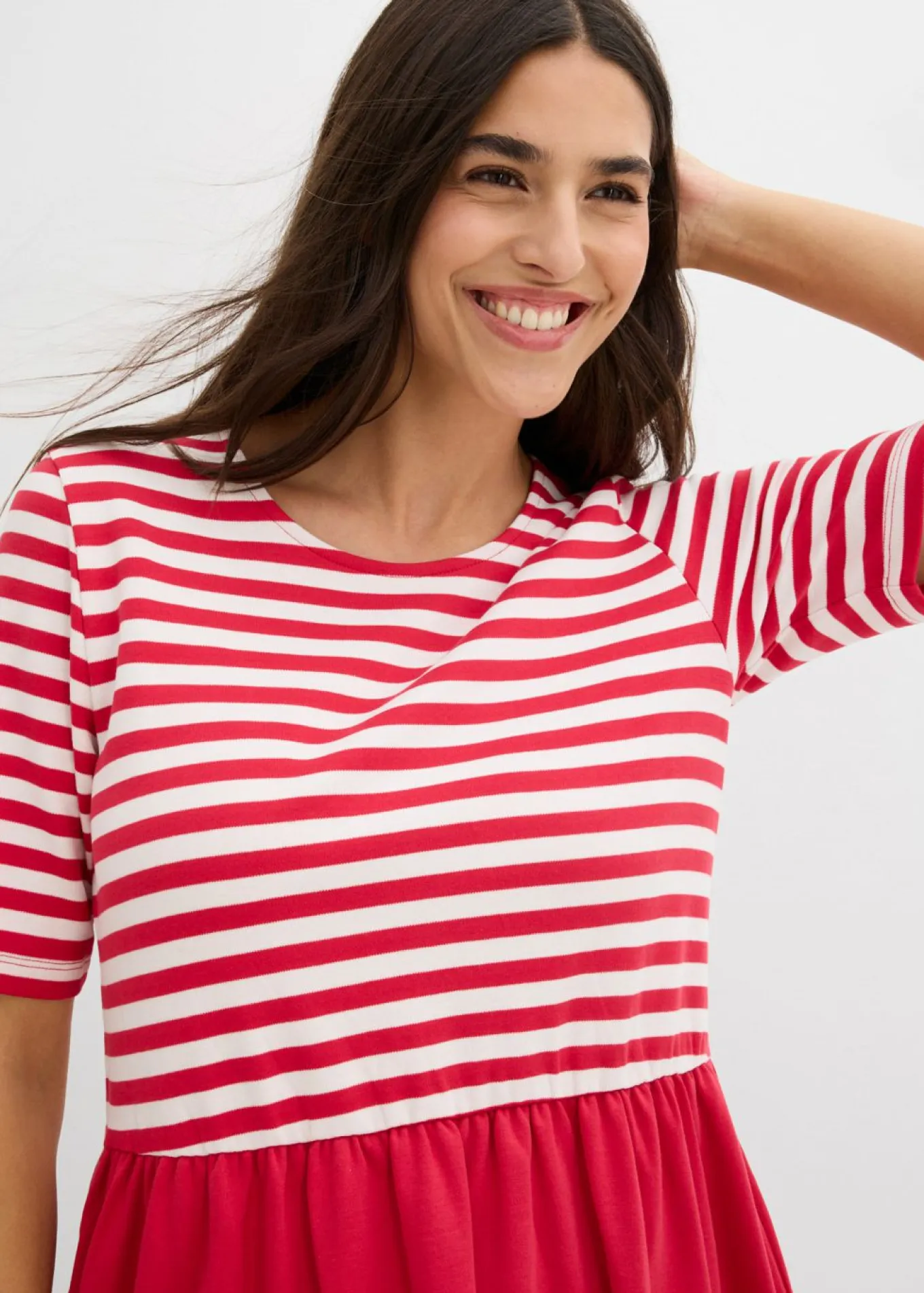 Vestido camisero de algodón puro