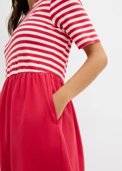 Vestido camisero de algodón puro