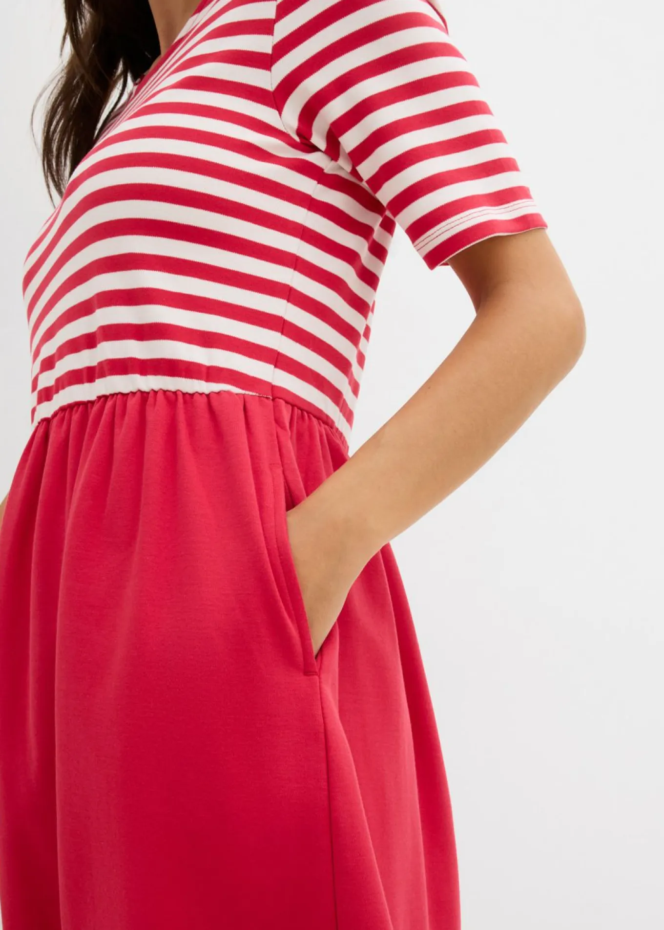 Vestido camisero de algodón puro