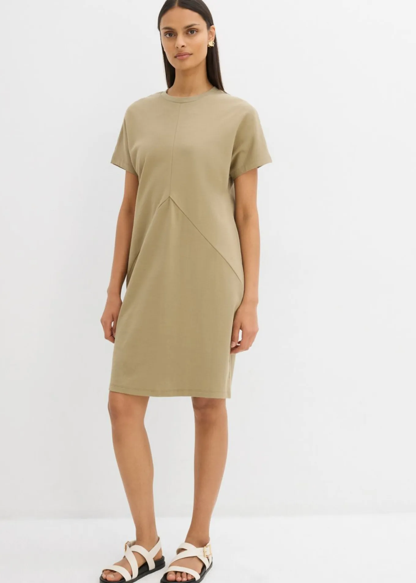 Vestido camisero de algodón orgánico puro