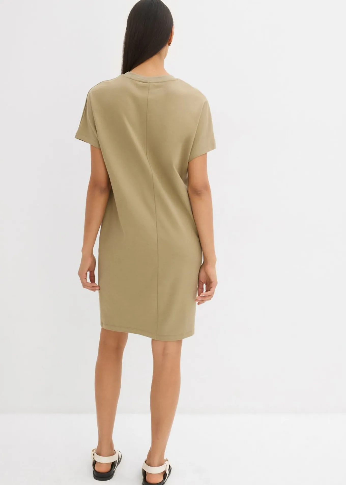 Vestido camisero de algodón orgánico puro