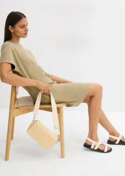 Vestido camisero de algodón orgánico puro