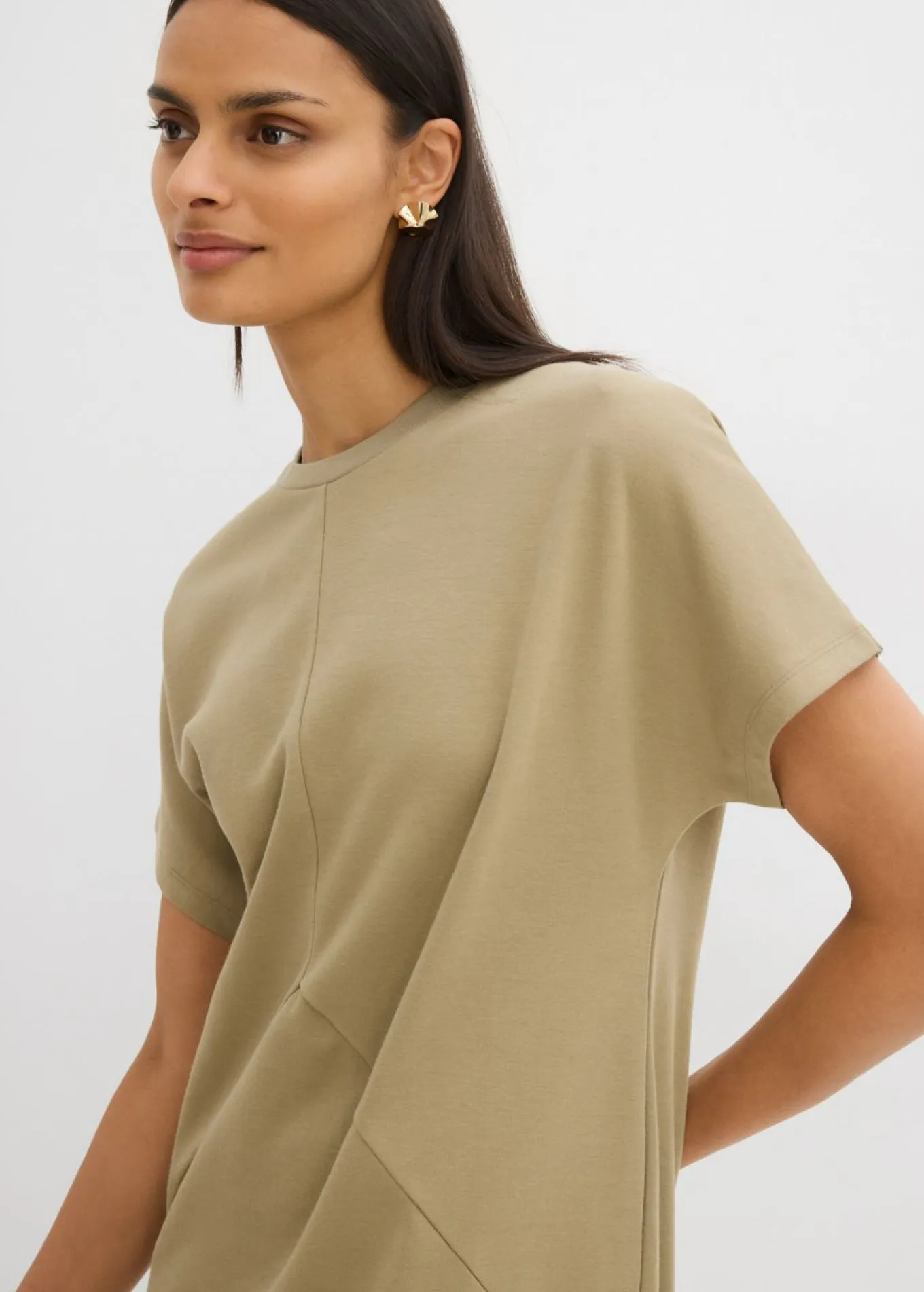 Vestido camisero de algodón orgánico puro