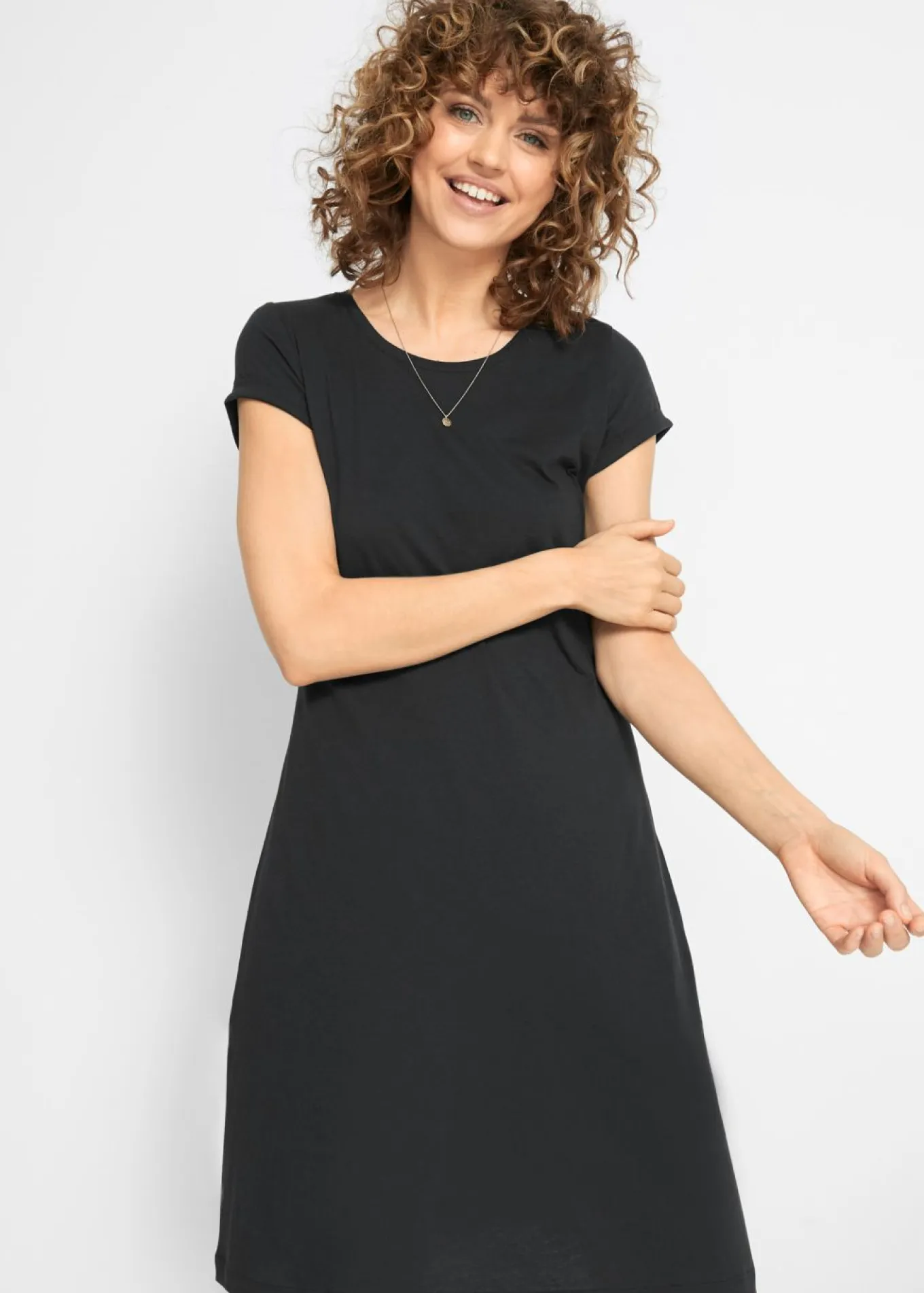 Vestido camisero de algodón orgánico puro