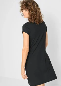 Vestido camisero de algodón orgánico puro
