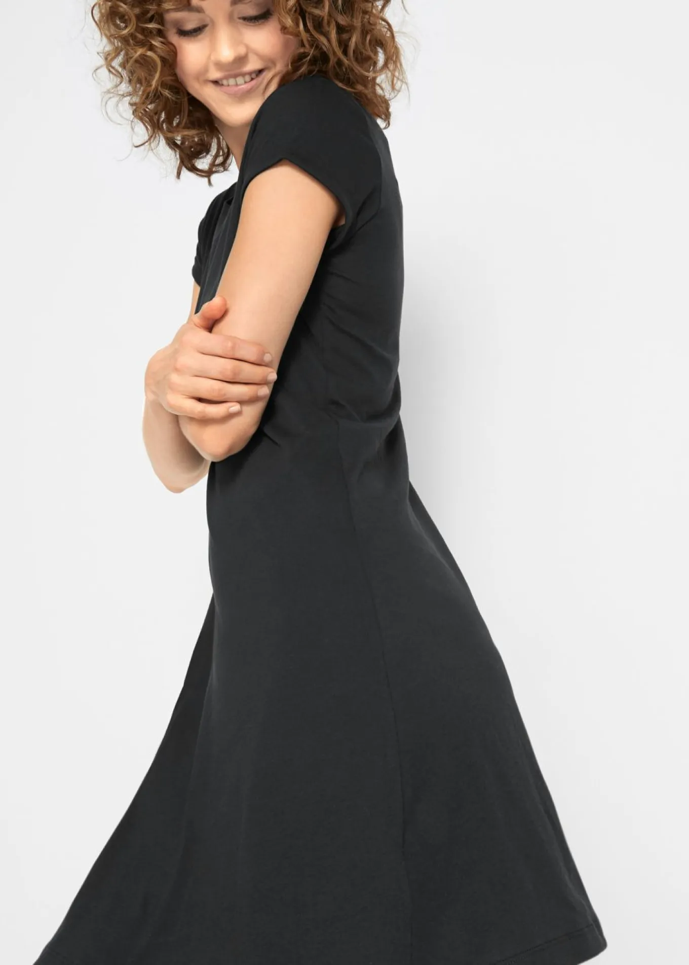 Vestido camisero de algodón orgánico puro