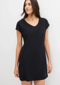 Vestido camisero de algodón orgánico puro (2 unidades)