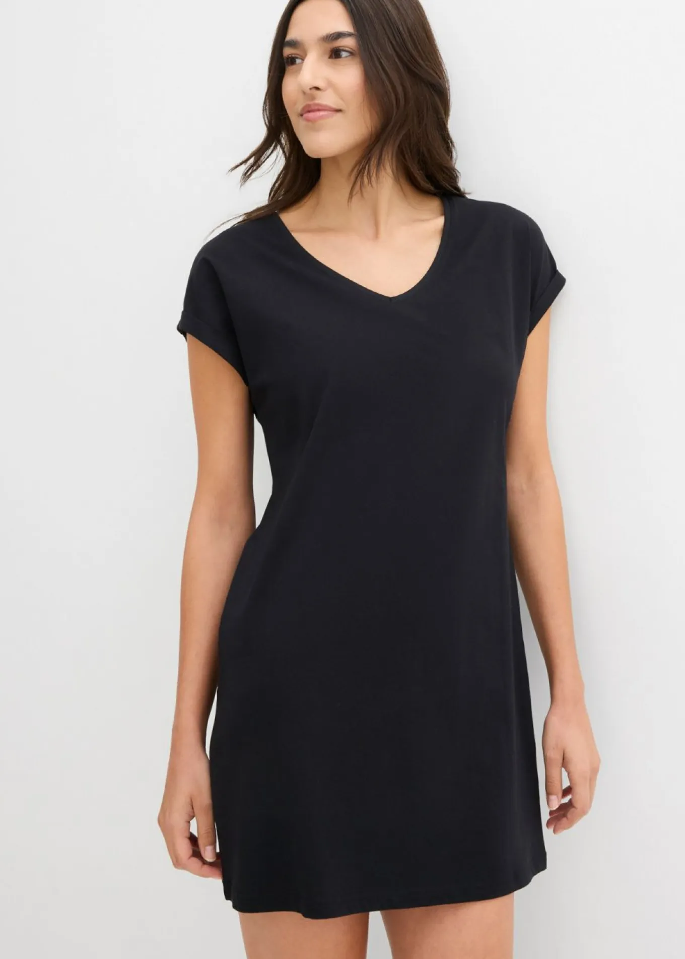 Vestido camisero de algodón orgánico puro (2 unidades)