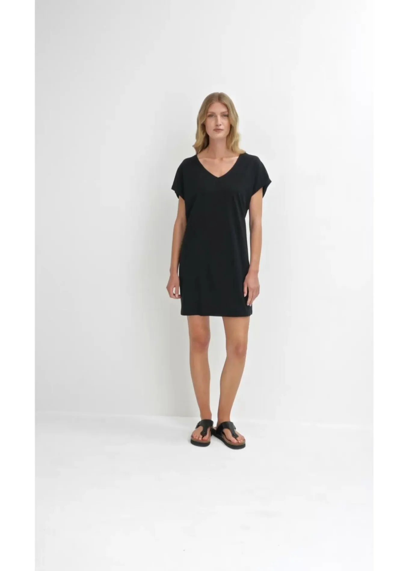 Vestido camisero de algodón orgánico puro (2 unidades)