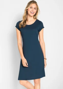Vestido camisero de algodón orgánico puro