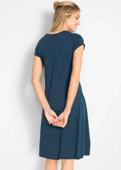 Vestido camisero de algodón orgánico puro