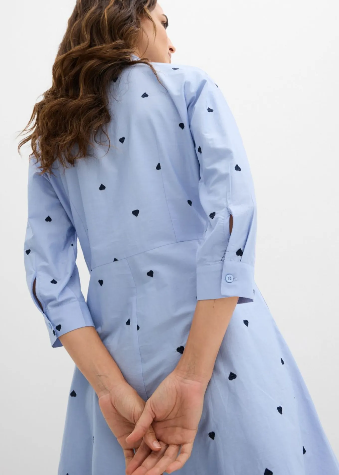 Vestido camisero de algodón orgánico puro