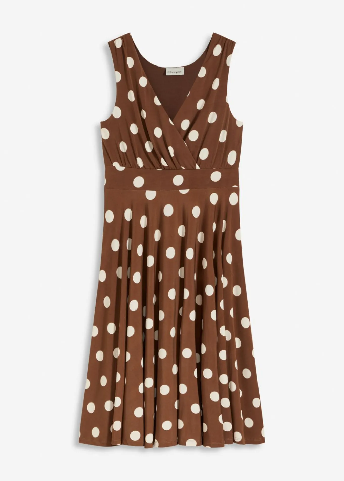 Vestido camisero de lunares