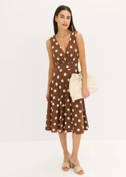 Vestido camisero de lunares