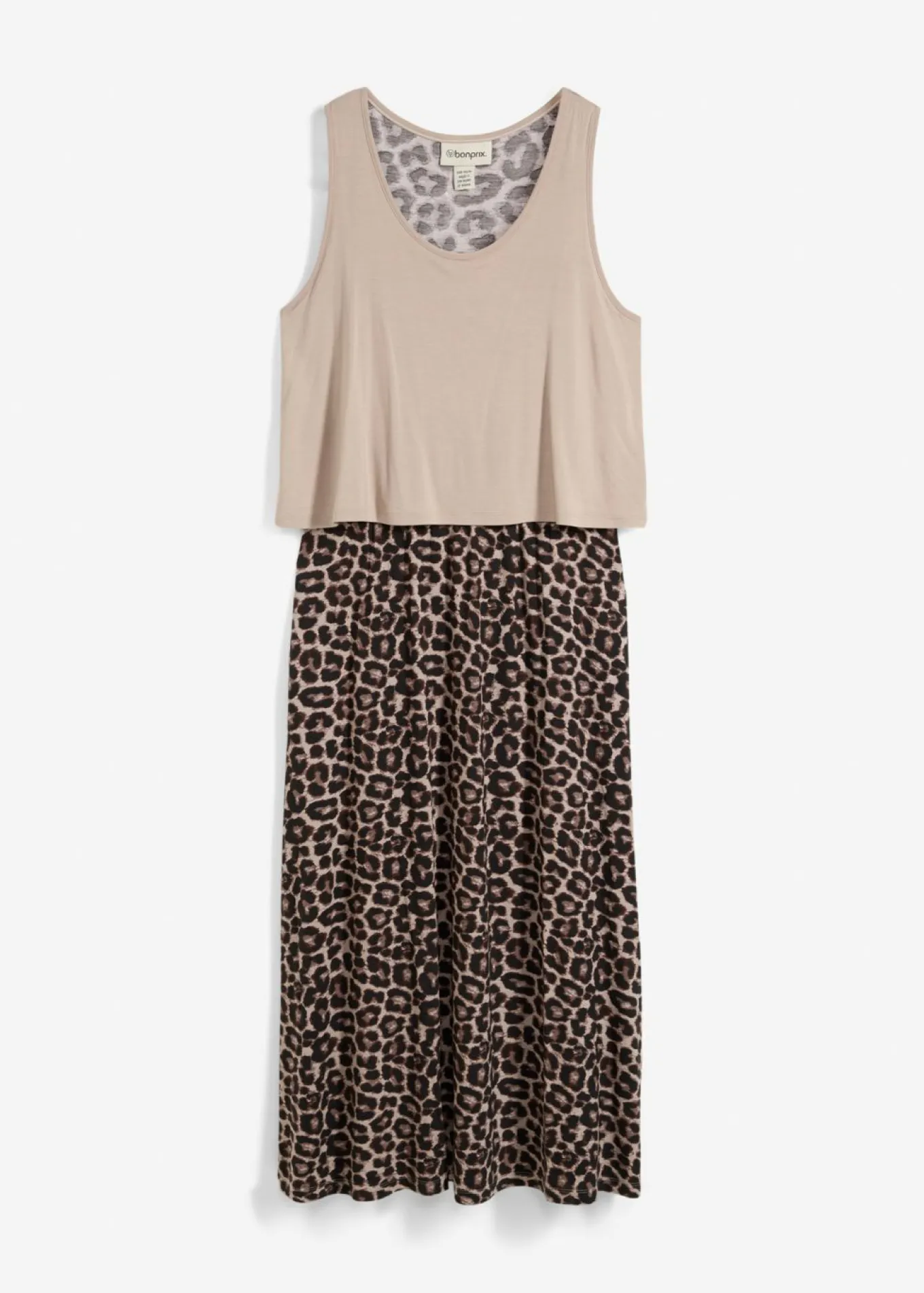 Vestido camisero de mezcla fluida de viscosa y elastano