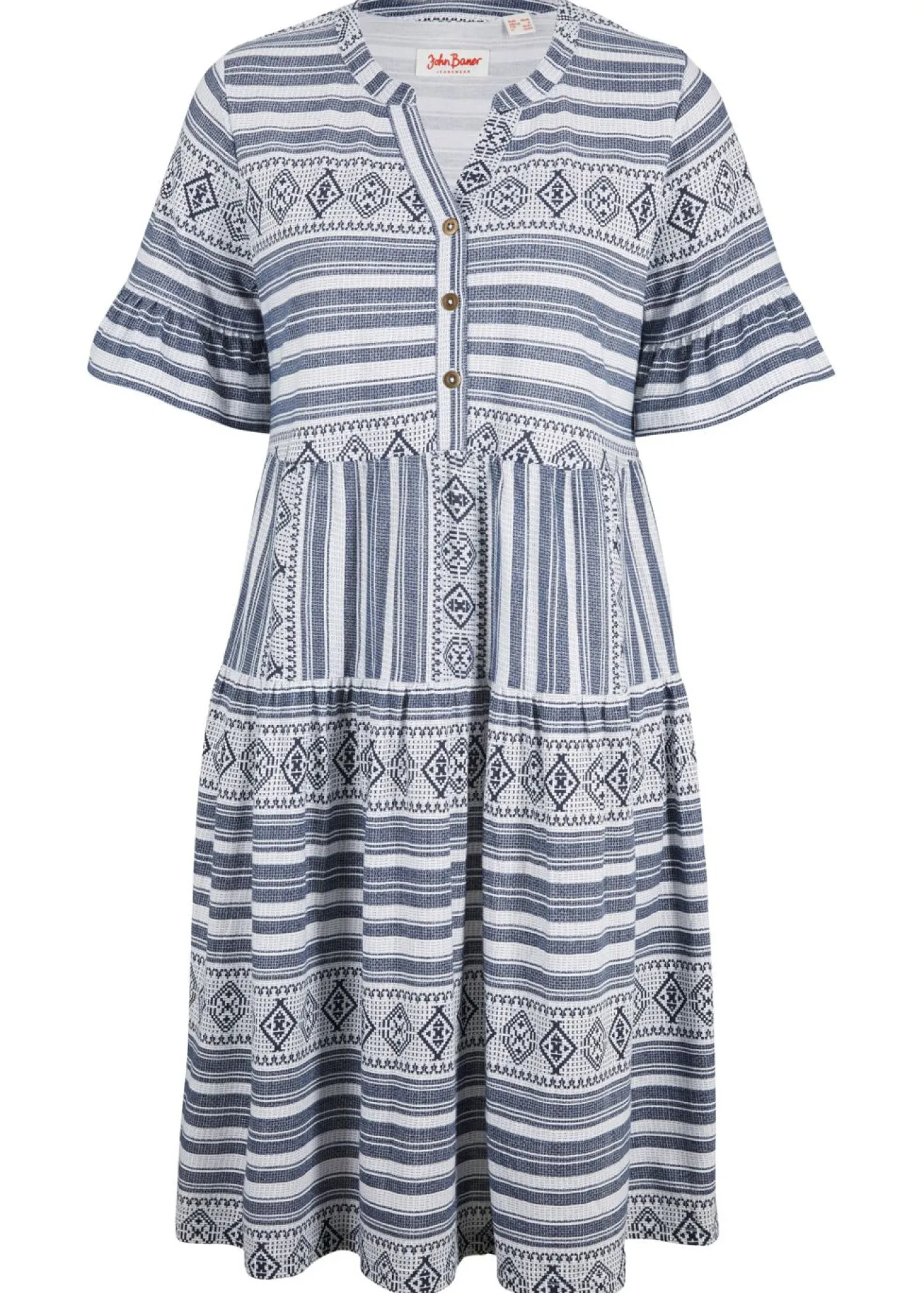 Vestido camisero de mezcla de viscosa fluida