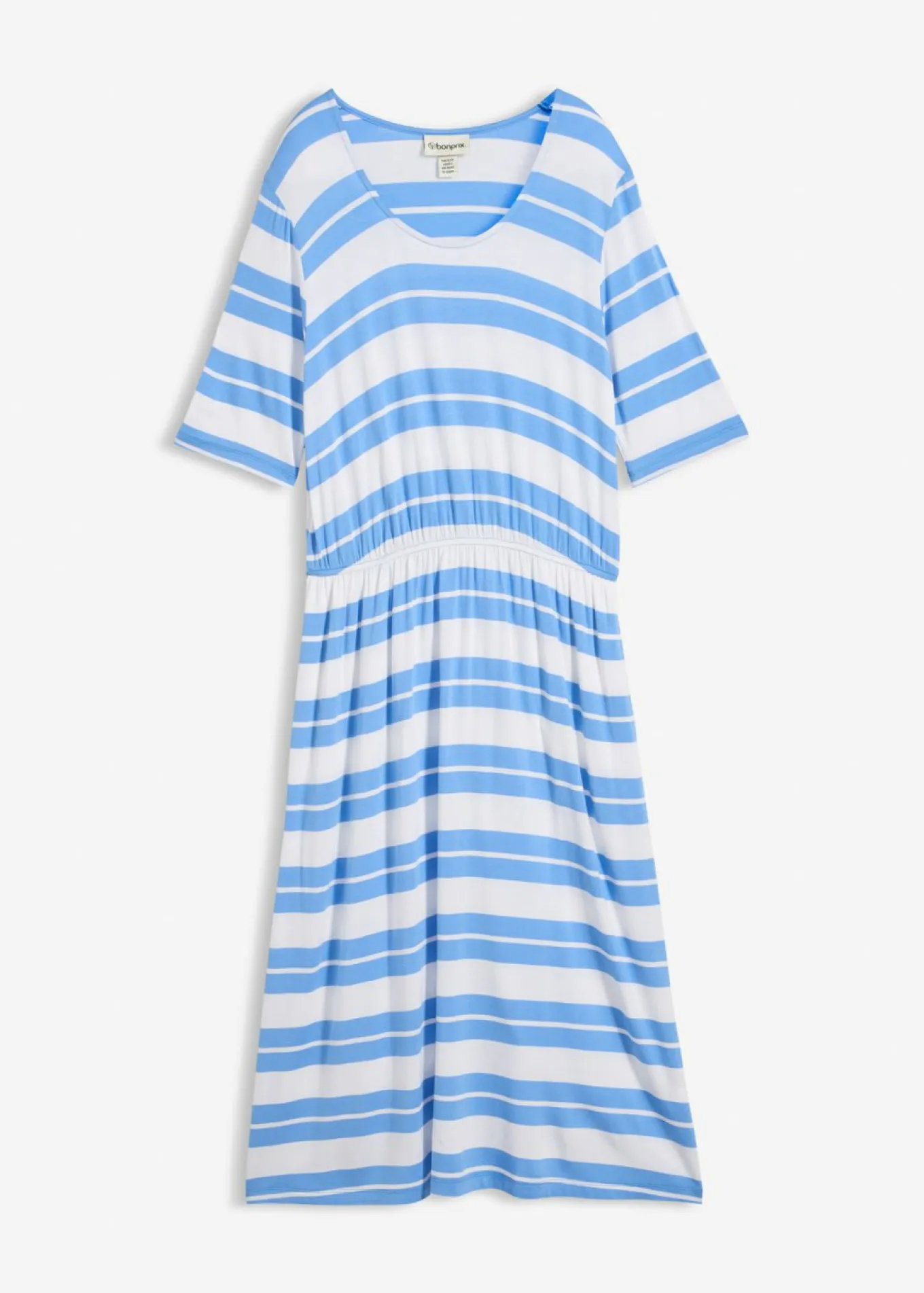 Vestido camisero de mezcla de viscosa