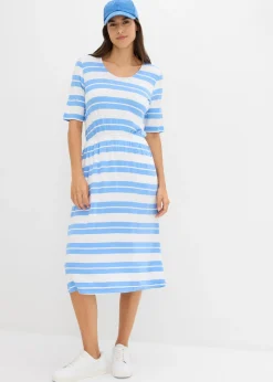 Vestido camisero de mezcla de viscosa