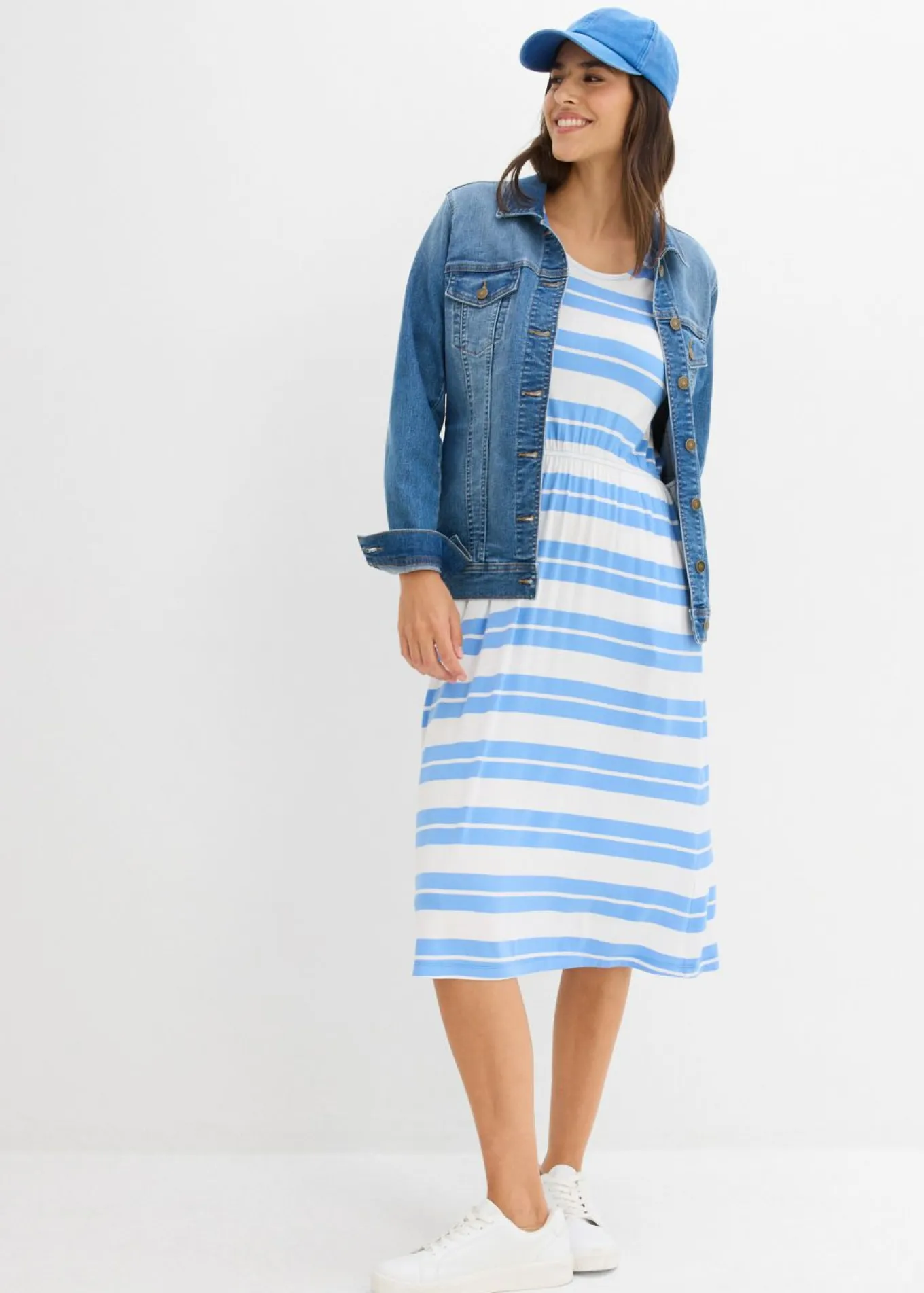 Vestido camisero de mezcla de viscosa