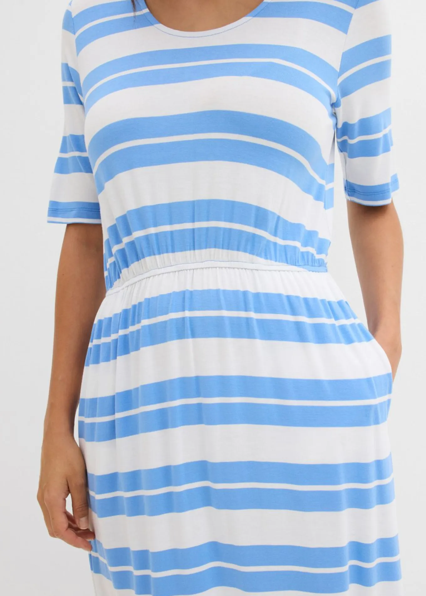 Vestido camisero de mezcla de viscosa