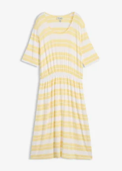 Vestido camisero de mezcla de viscosa