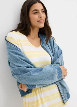 Vestido camisero de mezcla de viscosa